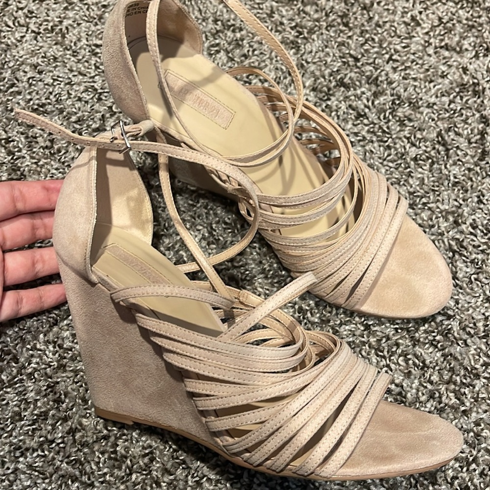 Suede Heels